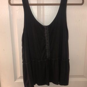 American eagle peplum style tank